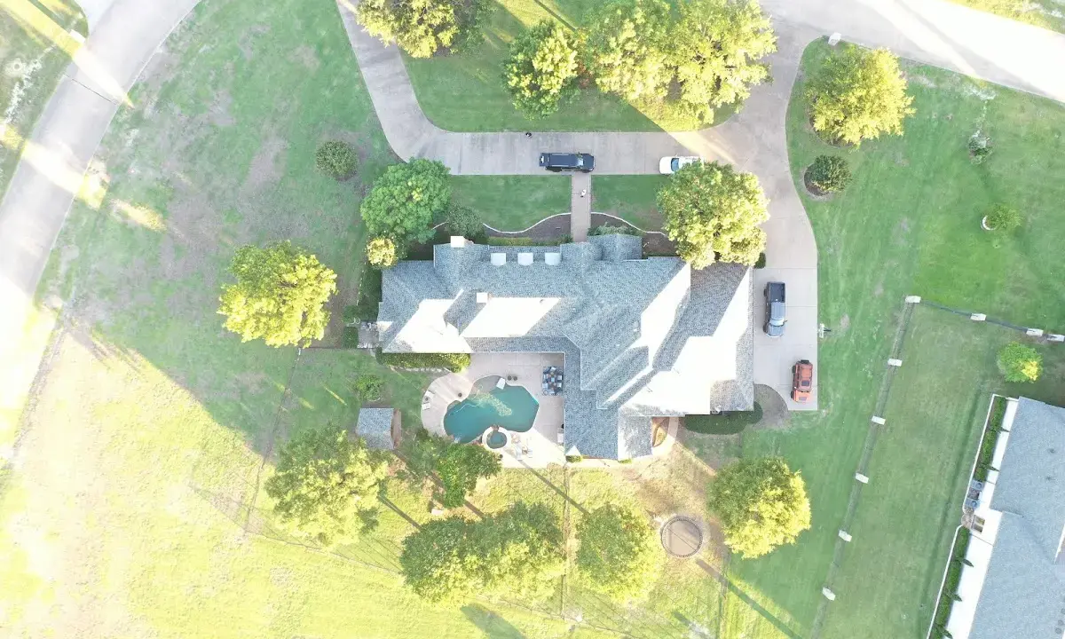 New shingle roof installation on a home in Harrison